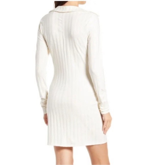 NEW Reformation Vittoria Dress Ivory Medium - Picture 6 of 17